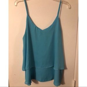 Blue tank top
